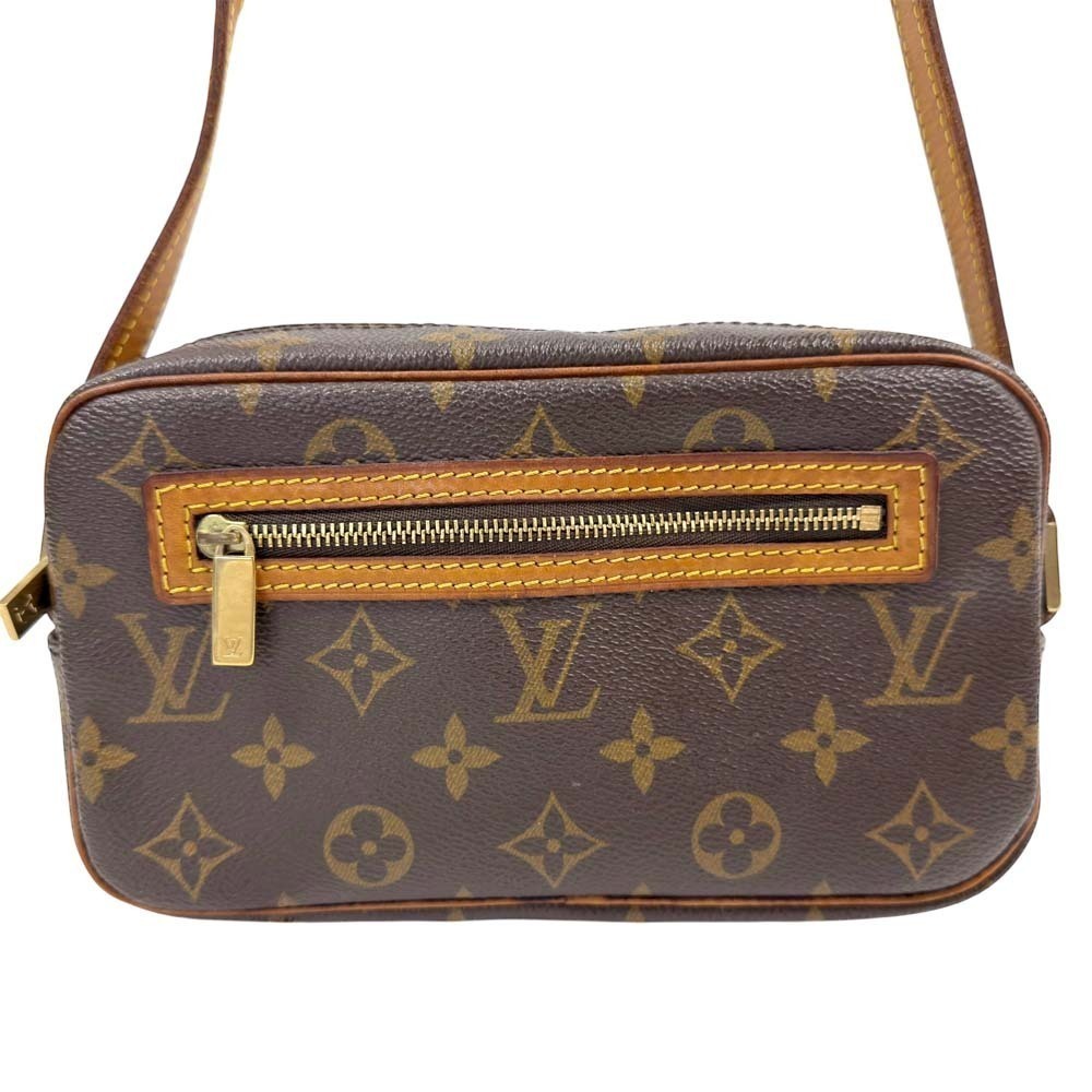 Louis Vuitton Pochette Bag Cite Shoulder Brown